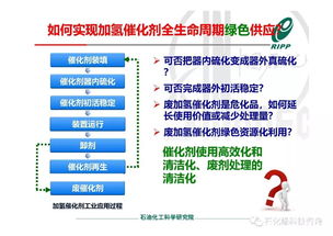 RIPP加氫催化劑全生命周期綠色供應鏈技術開發進展